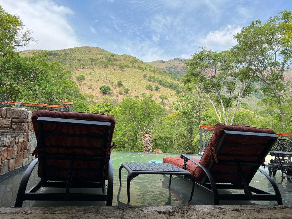 Heysbrook Estate - Luxurious Lodges In A Private Valley Waterval-Onder ภายนอก รูปภาพ